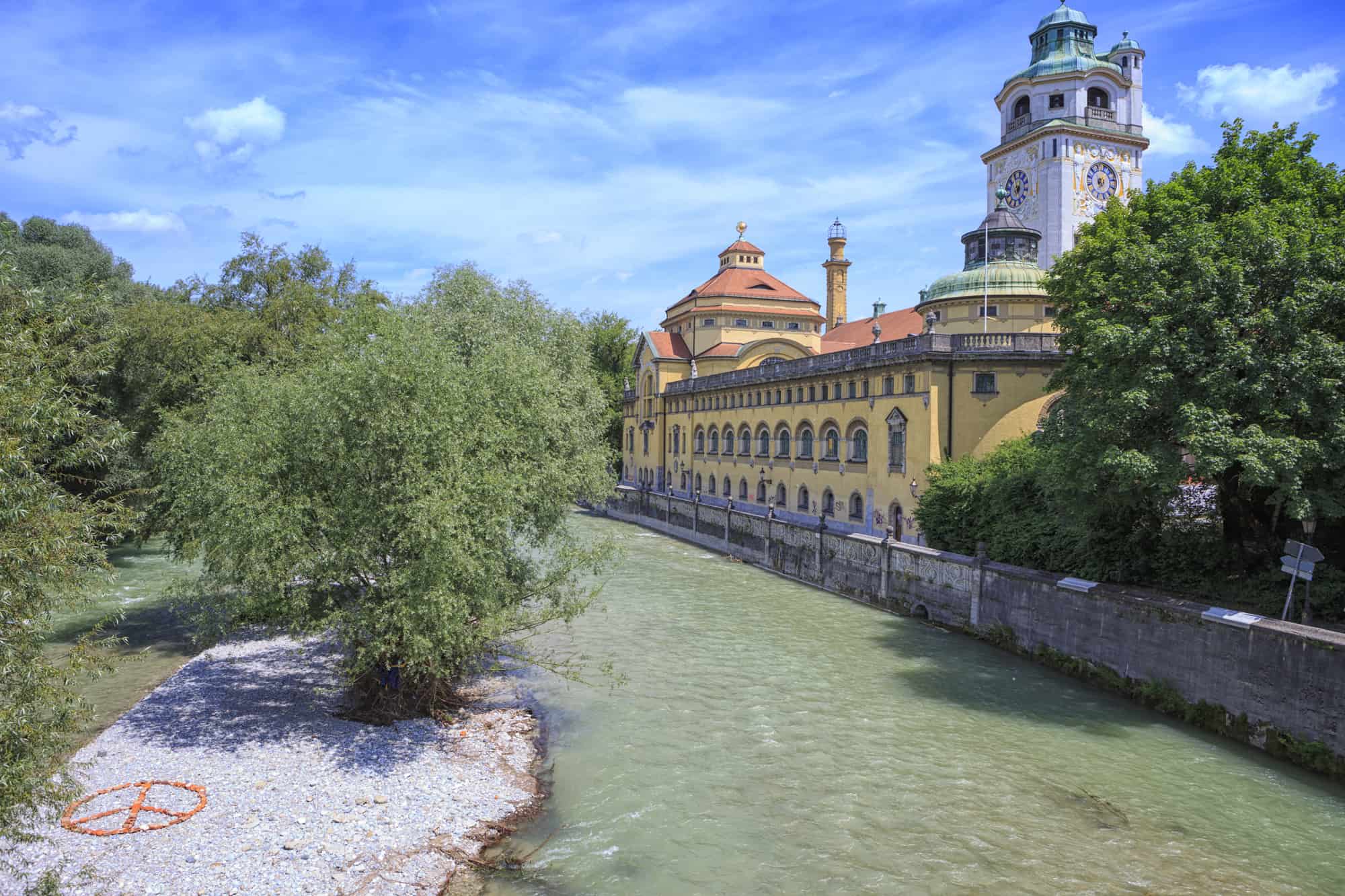 Munich, Night Bike Tour, Highlights, Munich-Night-Bike-Tour-Volksbad.