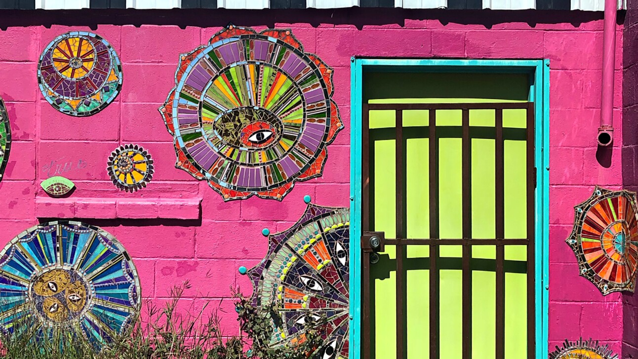 An art venue in the Bywater neighborhood