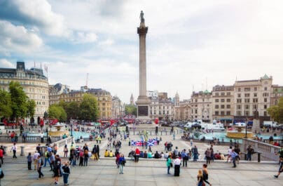 London's Trafalgar Square