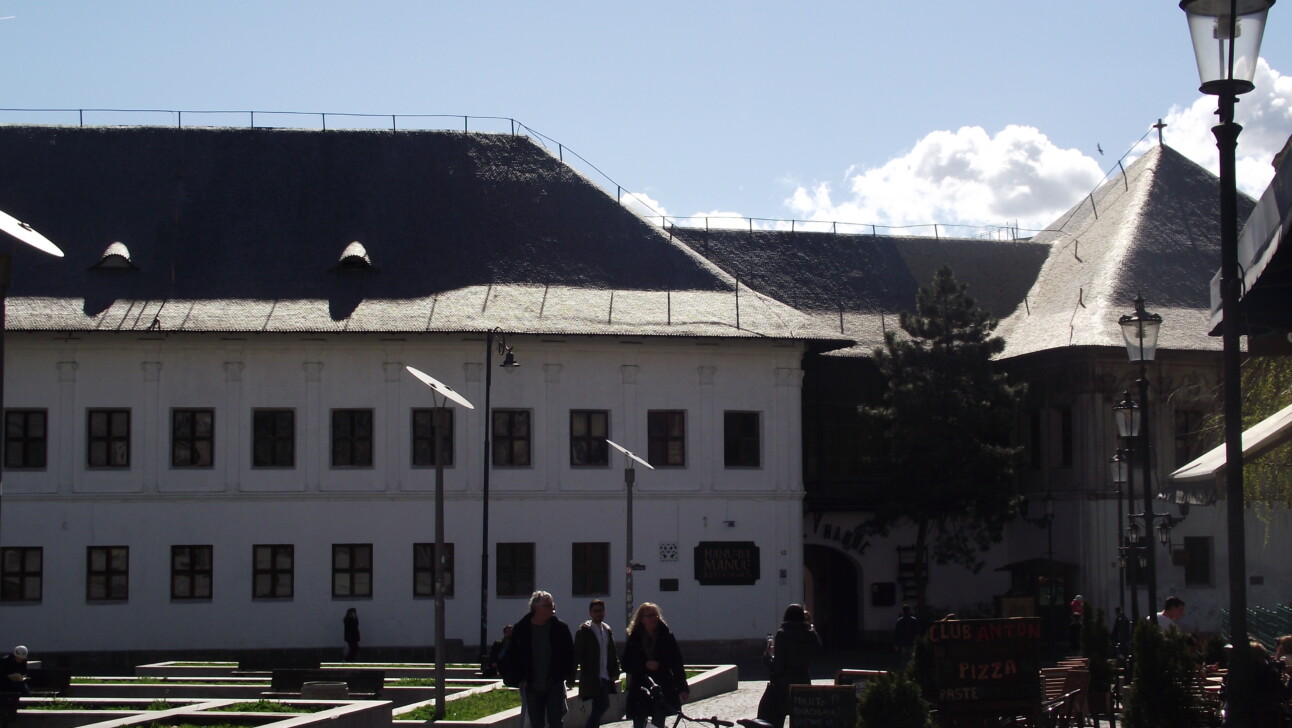 The Hanu' Lui Manuc building in Bucharest, Romania