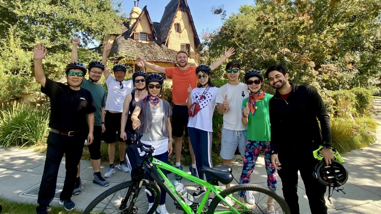 The haunted witches house in Los Angeles, California