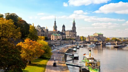 The city of Dresden, Germany