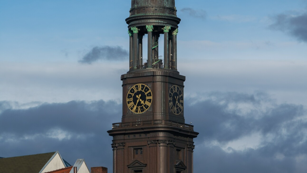 St. Michael's church in Hamburg, Germany