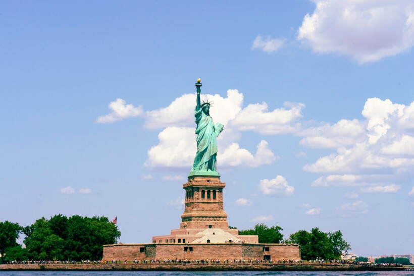 The Statue of Liberty in New York City