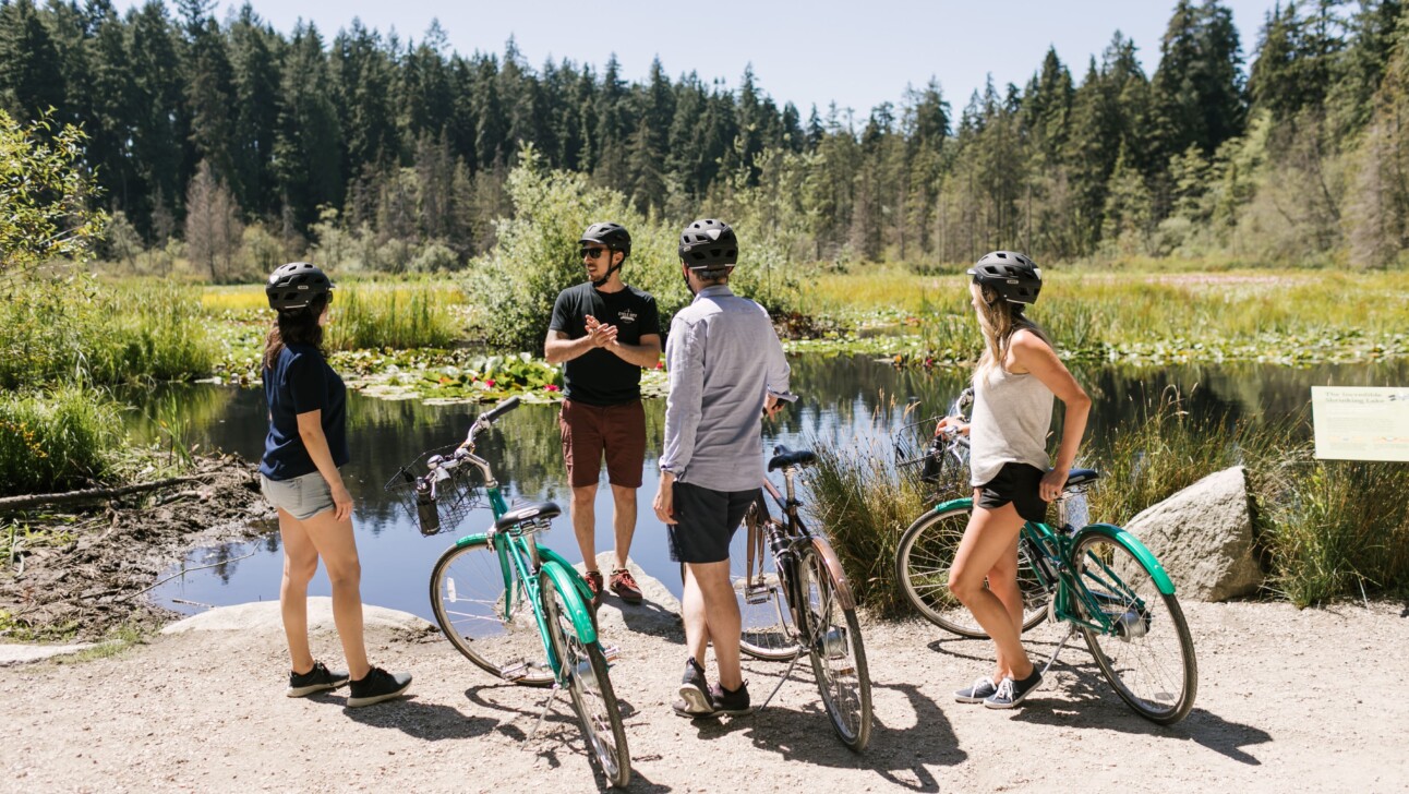 Beaver lake in Vancouver.