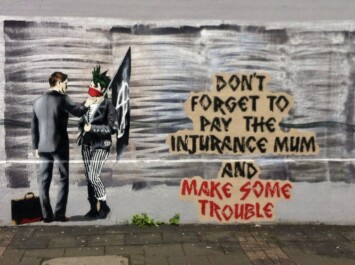 Street art in Cologne, Germany